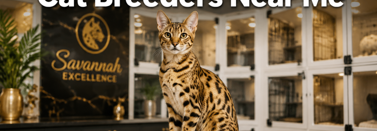 Savannah cat breeders near me