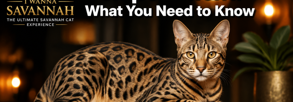 Savannah cat temperament