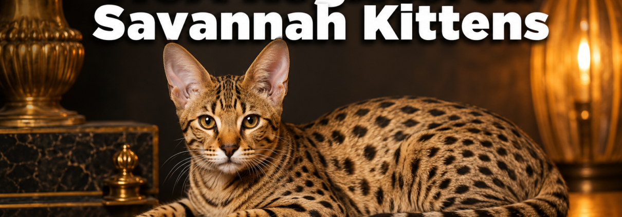 TICA registered Savannah kittens